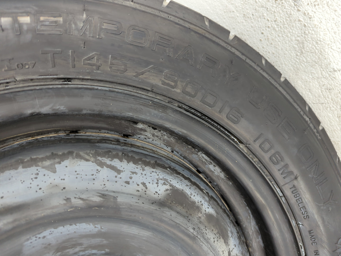2015-2020 Nissan Rogue Spare Donut Tire Wheel Rim Oem - Oemusedautoparts1.com