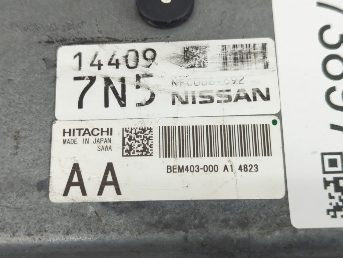 2015-2017 Nissan Rogue PCM Engine Control Computer ECU ECM PCU OEM P/N:NEC008-692 Fits 2015 2016 2017 OEM Used Auto Parts - 