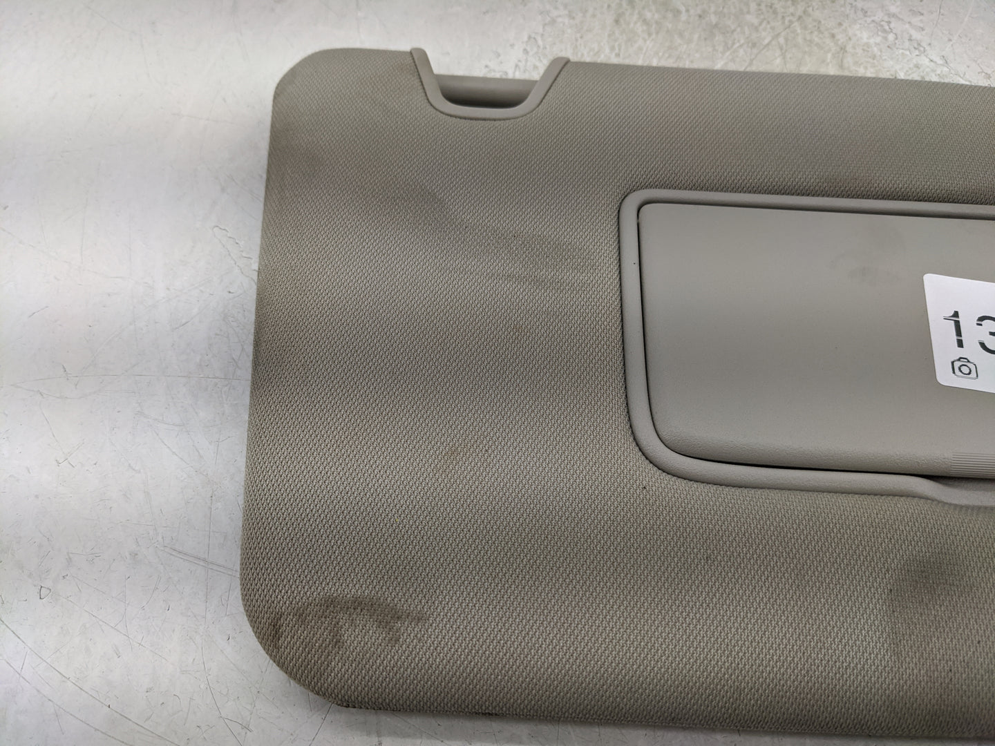 2017 Nissan Rogue Sun Visor Shade Replacement Passenger Right Mirror Fits OEM Used Auto Parts - Oemusedautoparts1.com