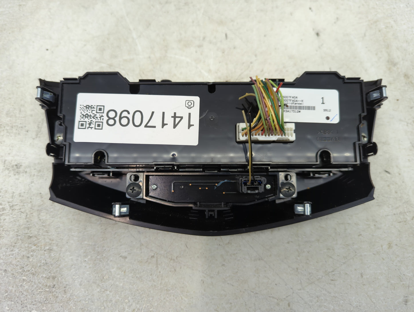 2017-2022 Nissan Rogue Climate Control Module Temperature AC/Heater Replacement P/N:275007FA0A Fits OEM Used Auto Parts - Oe