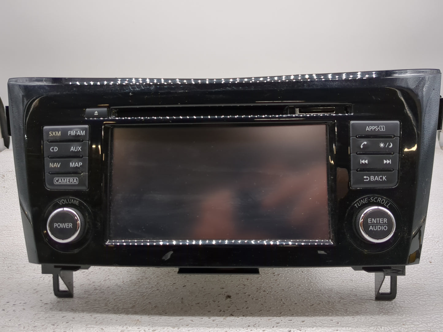 2017 Nissan Rogue Radio AM FM Cd Player Receiver Replacement P/N:259156FL1A Fits OEM Used Auto Parts - Oemusedautoparts1.com