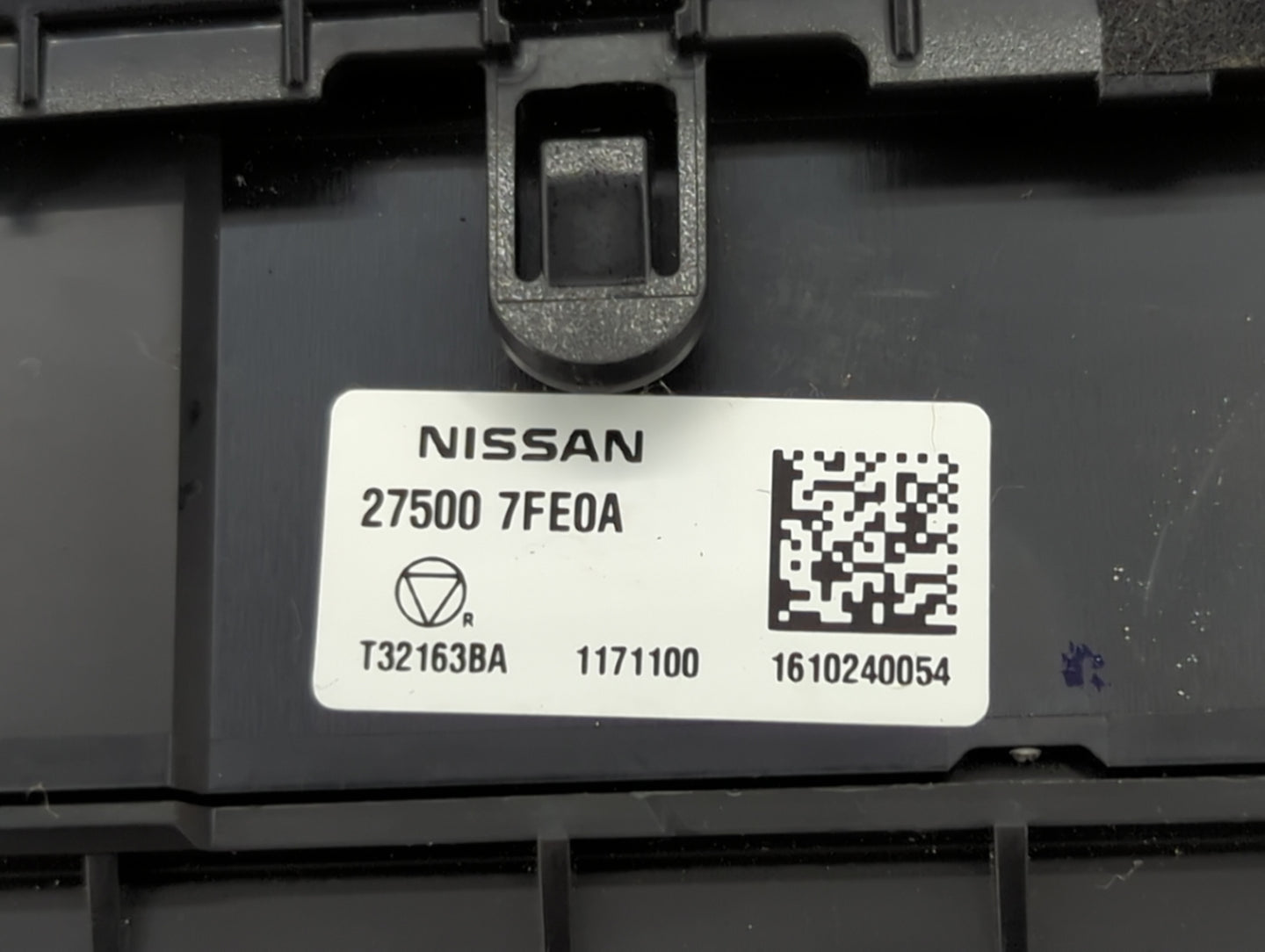 2017-2020 Nissan Rogue Climate Control Module Temperature AC/Heater Replacement P/N:27500 7FE0A Fits Fits 2017 2018 2019 202