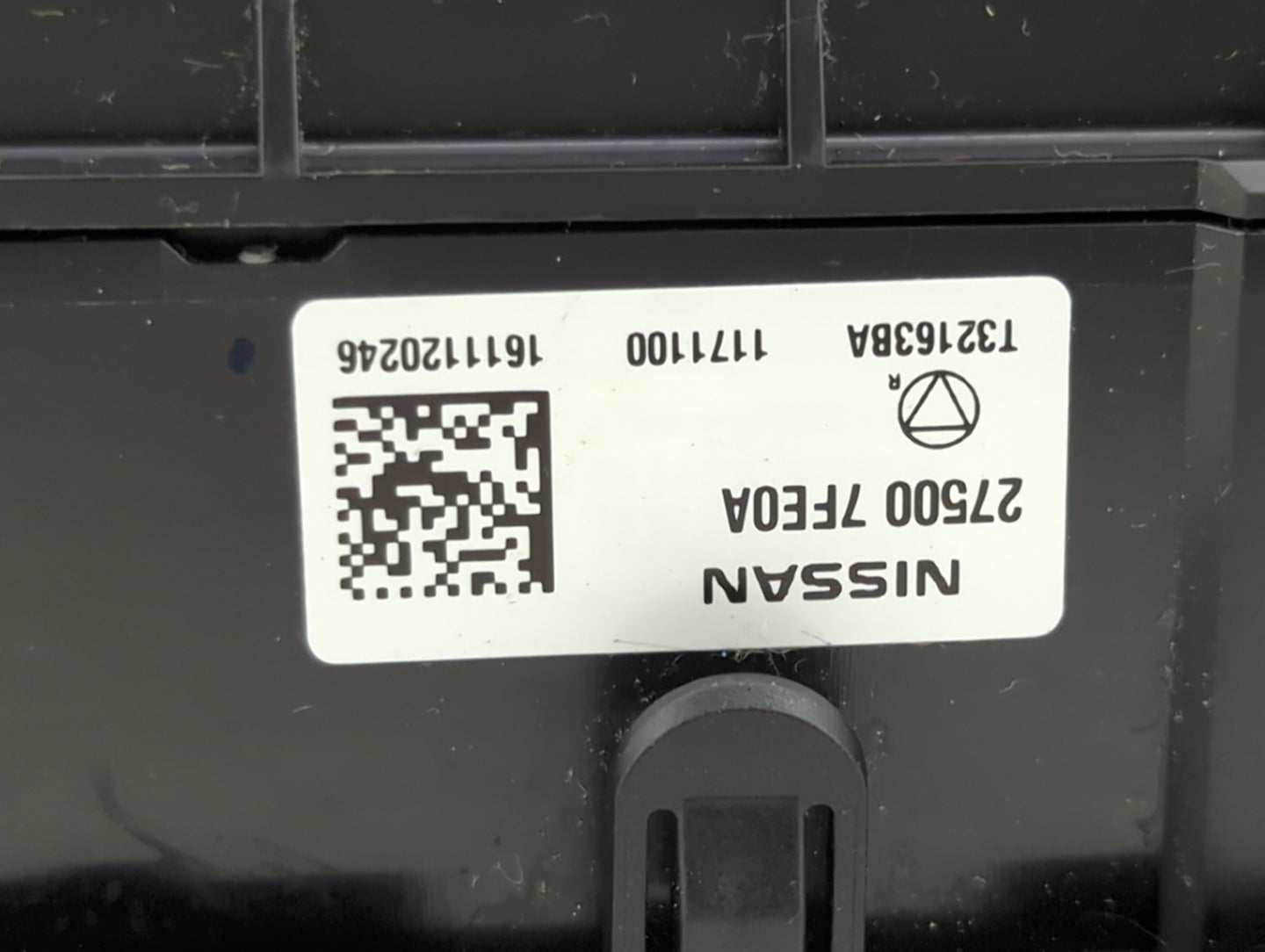 2017-2020 Nissan Rogue Climate Control Module Temperature AC/Heater Replacement P/N:27500 7FE0A Fits Fits 2017 2018 2019 202