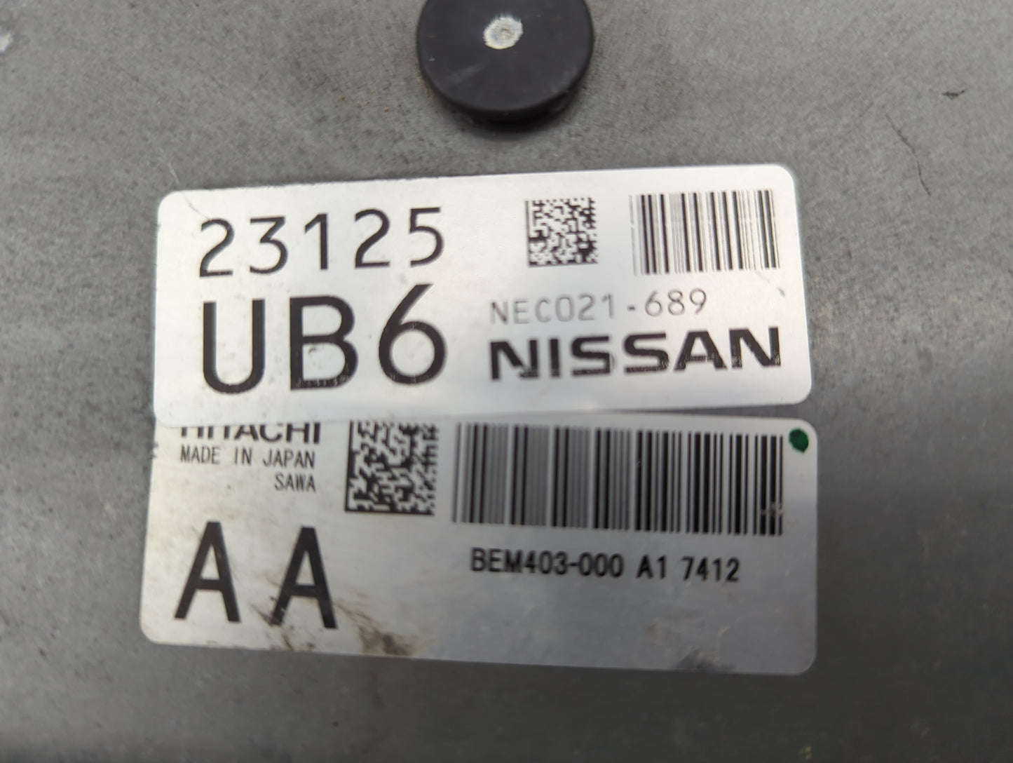 2015-2017 Nissan Rogue PCM Engine Control Computer ECU ECM PCU OEM P/N:NEC021-689 BEM403-000 Fits Fits 2015 2016 2017 OEM Us