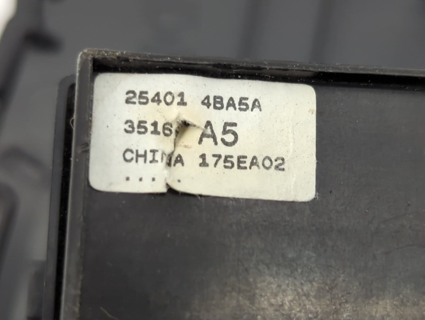 2014-2020 Nissan Rogue Master Power Window Switch Replacement Driver Side Left P/N:25401 4BA5A Fits OEM Used Auto Parts - Oe