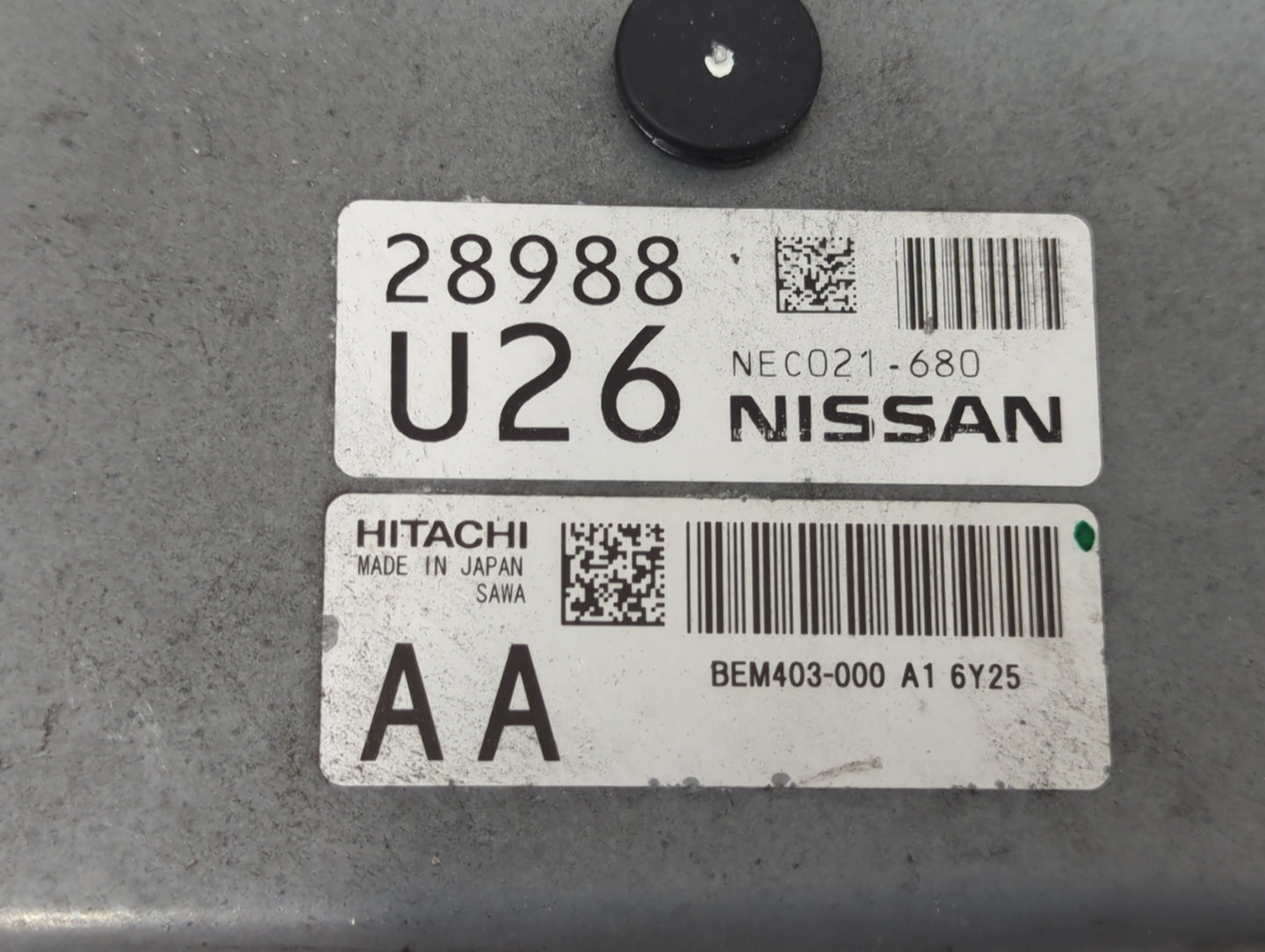 2015-2017 Nissan Rogue PCM Engine Control Computer ECU ECM PCU OEM P/N:NEC021-680 BEM403-000 A1 Fits Fits 2015 2016 2017 OEM