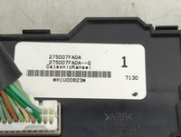 2017-2022 Nissan Rogue Climate Control Module Temperature AC/Heater Replacement P/N:275007FA0A 275007FA0A--G Fits OEM Used A