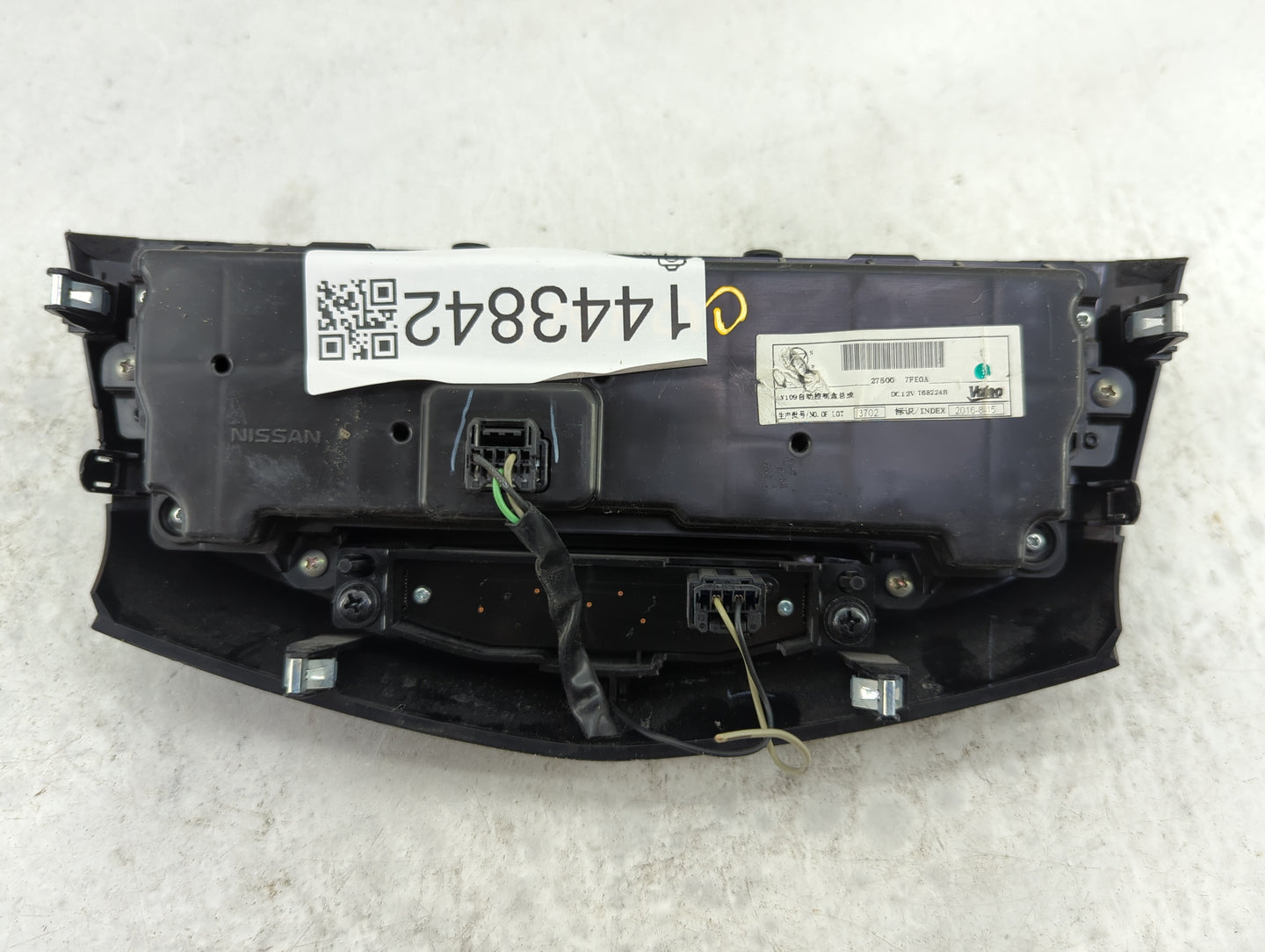 2017-2020 Nissan Rogue Climate Control Module Temperature AC/Heater Replacement P/N:275007FE0A 4329T68224B Fits OEM Used Aut