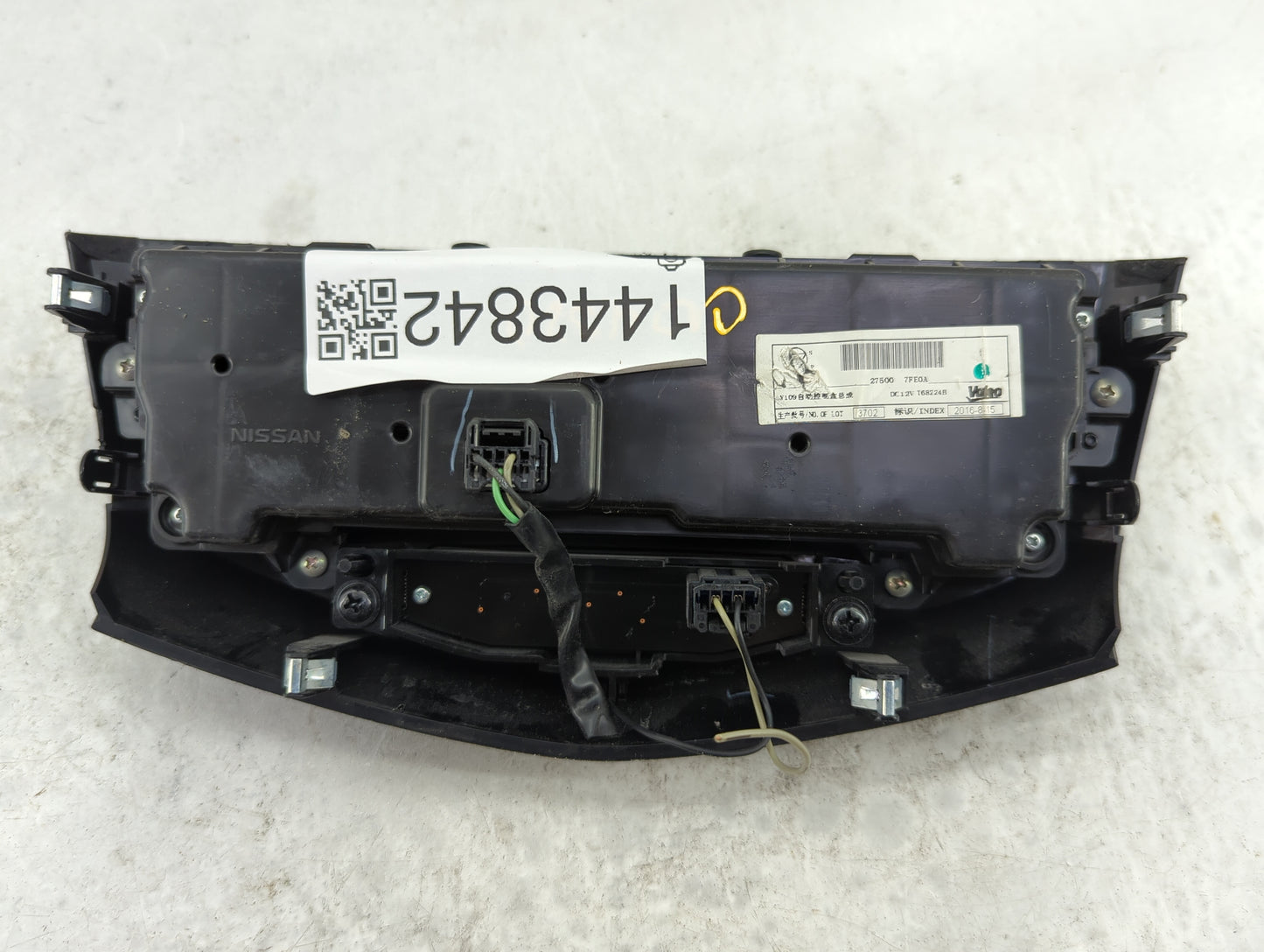2017-2020 Nissan Rogue Climate Control Module Temperature AC/Heater Replacement P/N:275007FE0A 4329T68224B Fits OEM Used Aut