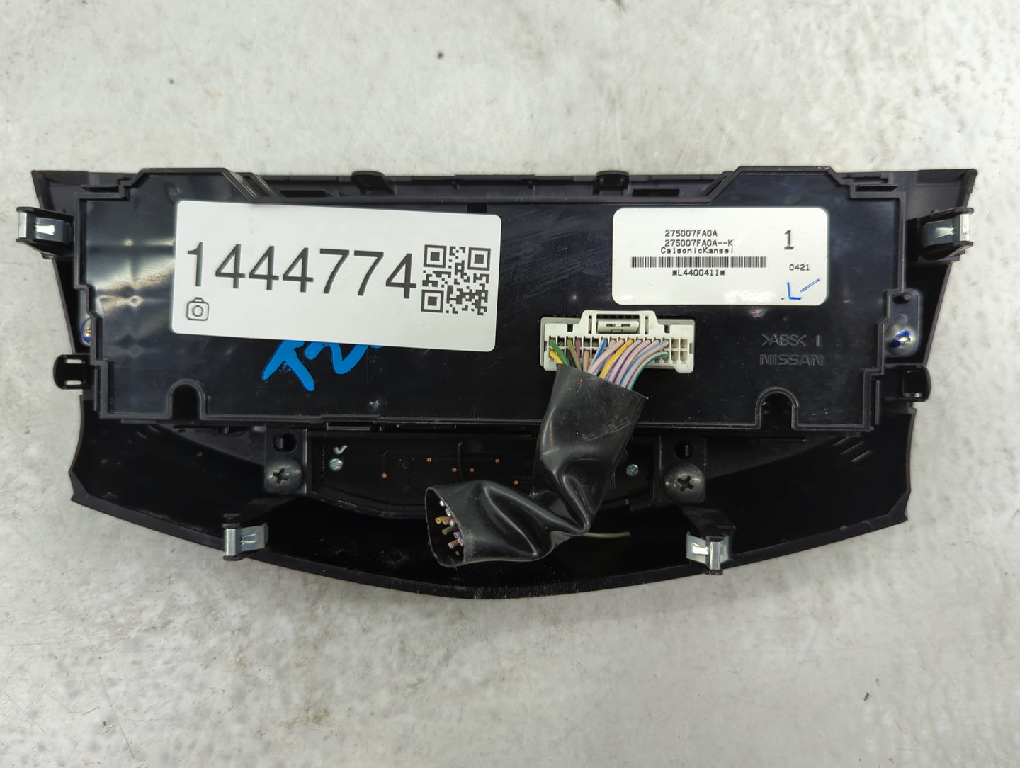 2017-2022 Nissan Rogue Climate Control Module Temperature AC/Heater Replacement P/N:275007FA0A 275007FA0A--K Fits OEM Used A