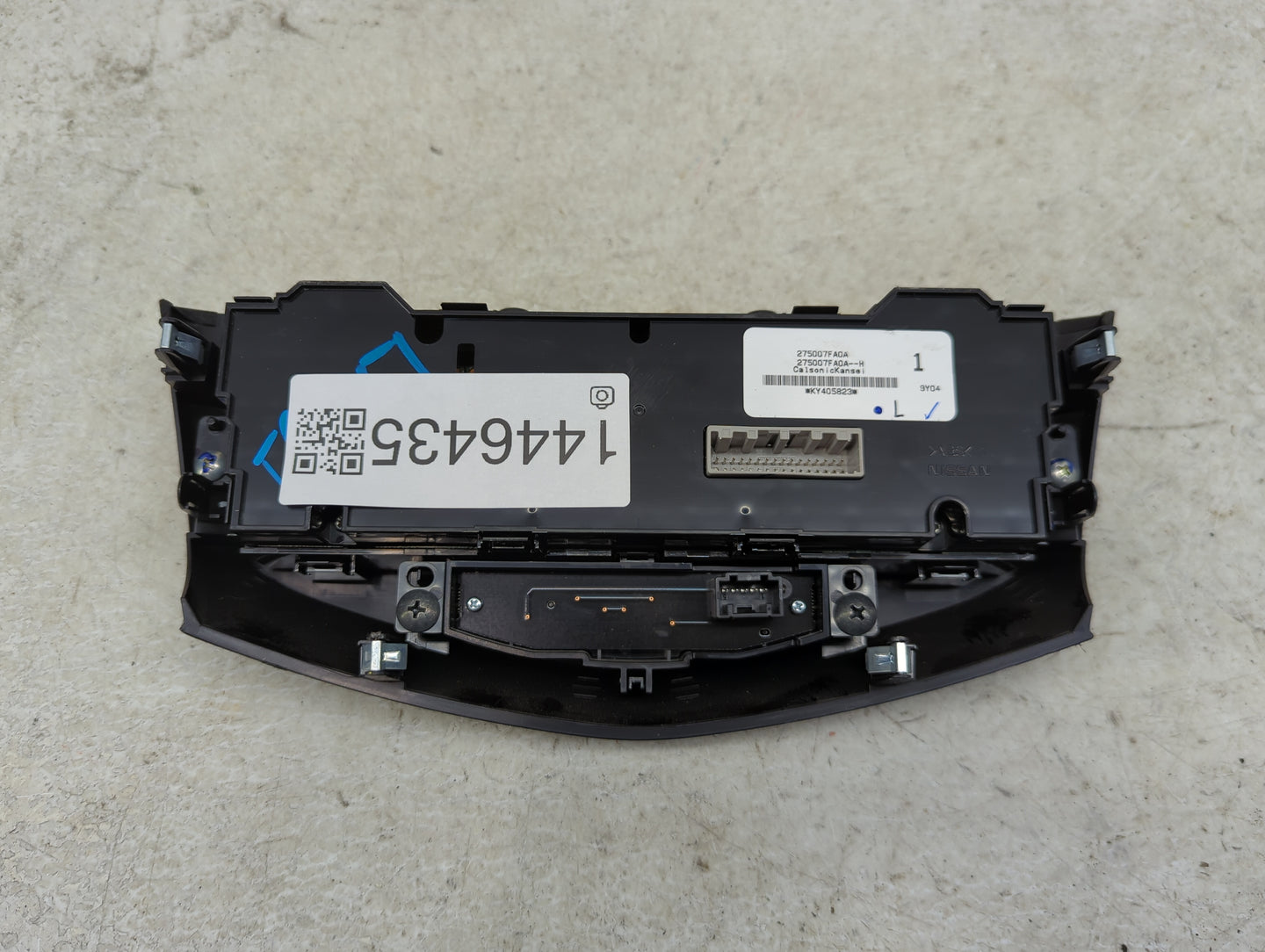 2017-2022 Nissan Rogue Climate Control Module Temperature AC/Heater Replacement P/N:275007FA0A Fits OEM Used Auto Parts - Oe