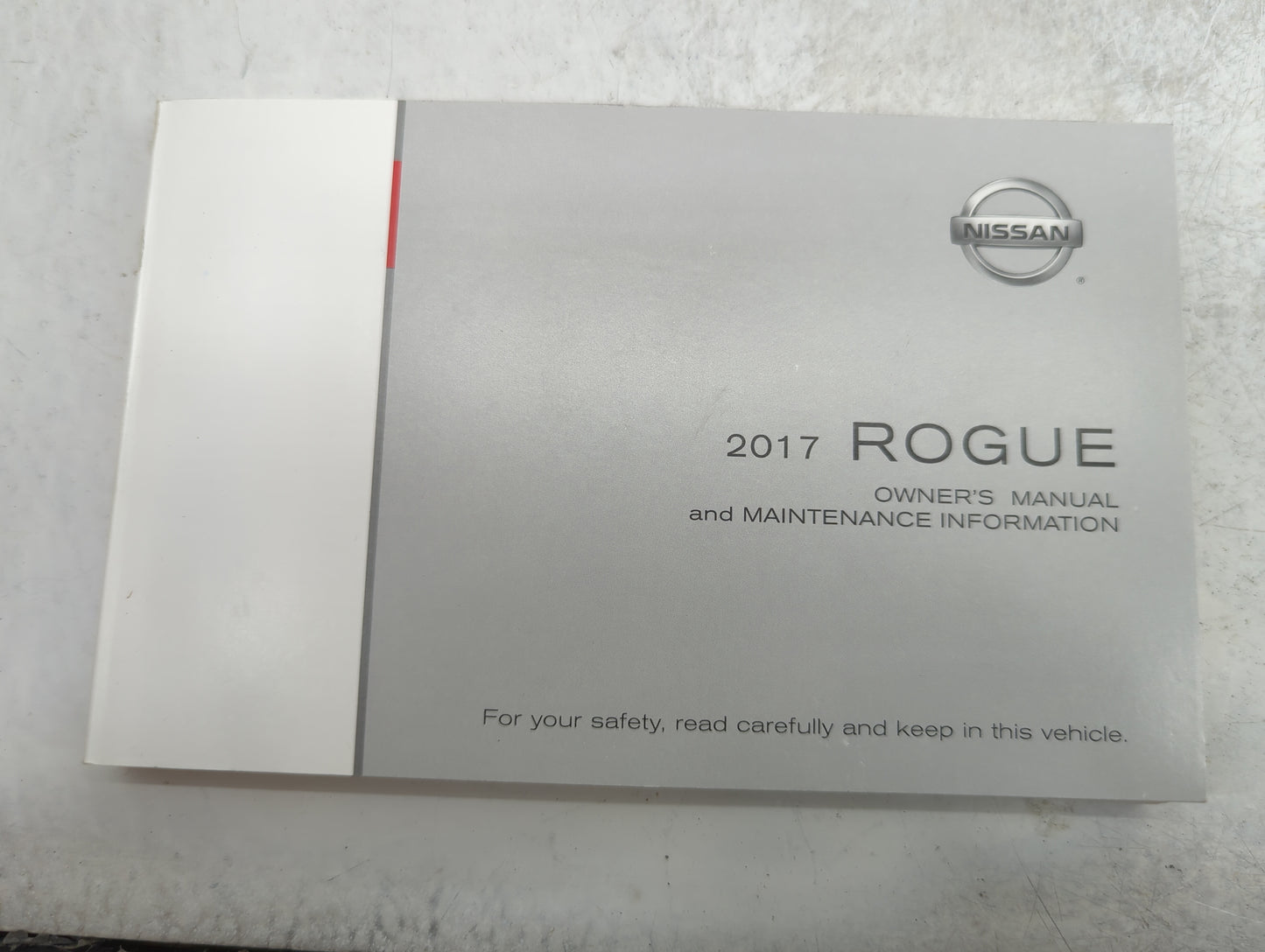 2017 Nissan Rogue Owners Manual Book Guide P/N:OM17EA0T32U0 T00UM-JM03D OEM Used Auto Parts - Oemusedautoparts1.com