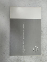 2017 Nissan Rogue Owners Manual Book Guide P/N:OM17EA0T32U0 T00UM-JM03D OEM Used Auto Parts - Oemusedautoparts1.com
