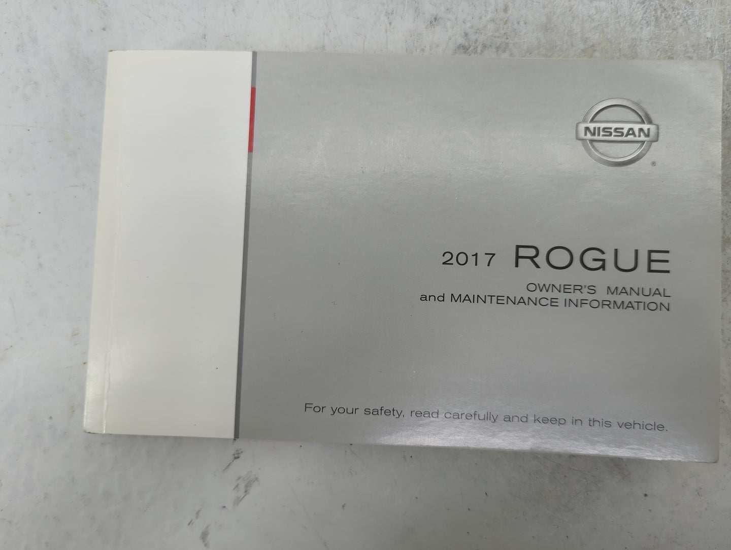 2017 Nissan Rogue Owners Manual Book Guide P/N:OM17EA0T32U1 T00UM-JM03D OEM Used Auto Parts - Oemusedautoparts1.com