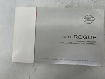 compare product 2017 Nissan Rogue Owners Manual Book Guide P/N:OM17EA0T32U1 T00UM-JM03D OEM Used Auto Parts