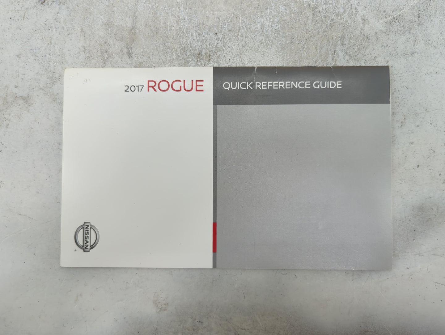 2017 Nissan Rogue Owners Manual Book Guide P/N:OM17EA0T32U1 T00UM-JM03D OEM Used Auto Parts - Oemusedautoparts1.com