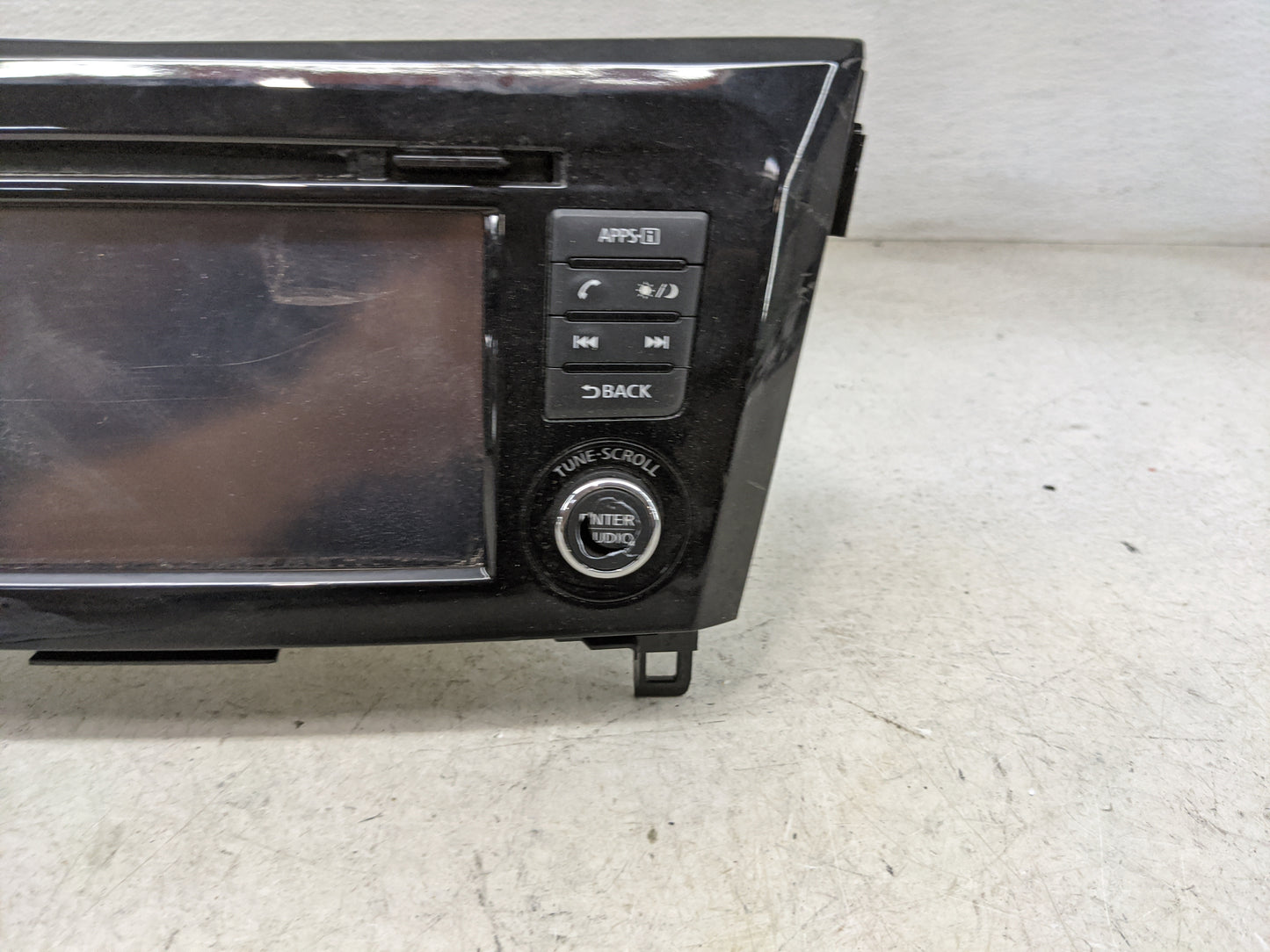 2017 Nissan Rogue Radio AM FM Cd Player Receiver Replacement P/N:259156FL0A 7612051388, LCN2K70B00, YBN-LCN2K70B00 Fits OEM 