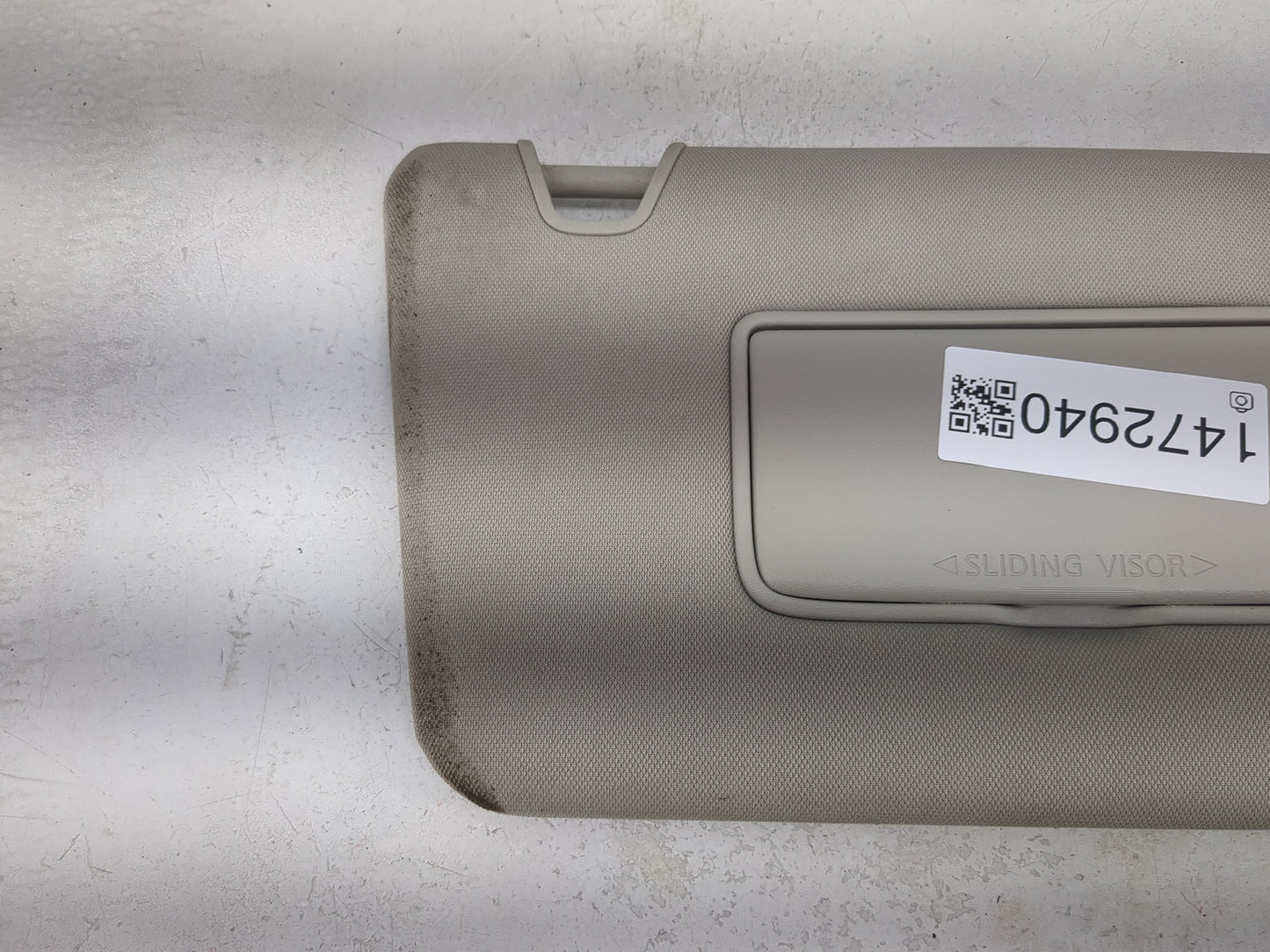 2014-2017 Nissan Rogue Sun Visor Shade Replacement Passenger Right Mirror Fits Fits 2014 2015 2016 2017 OEM Used Auto Parts 