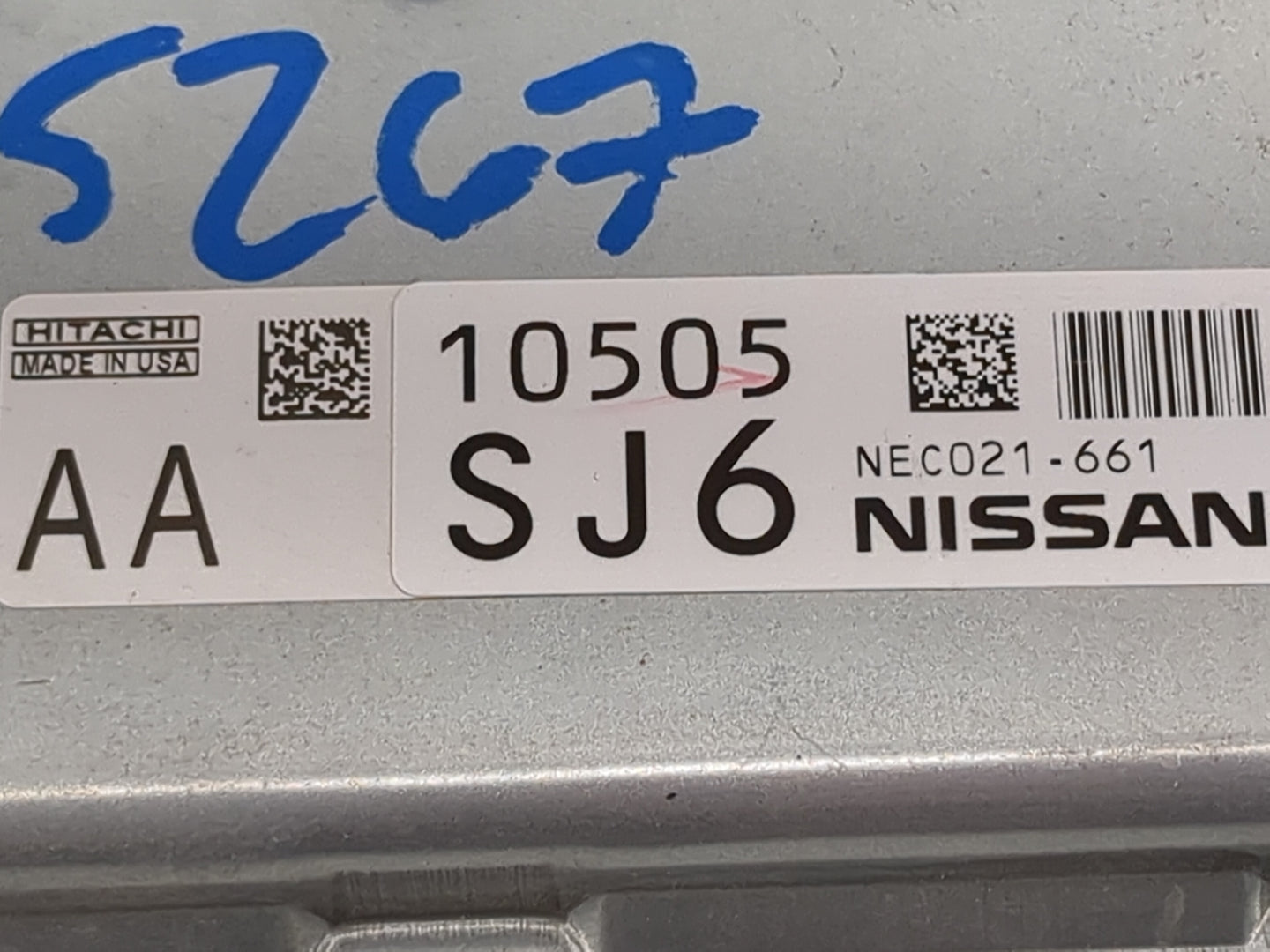 2015-2017 Nissan Rogue PCM Engine Control Computer ECU ECM PCU OEM P/N:NEC021-661 Fits Fits 2015 2016 2017 OEM Used Auto Par