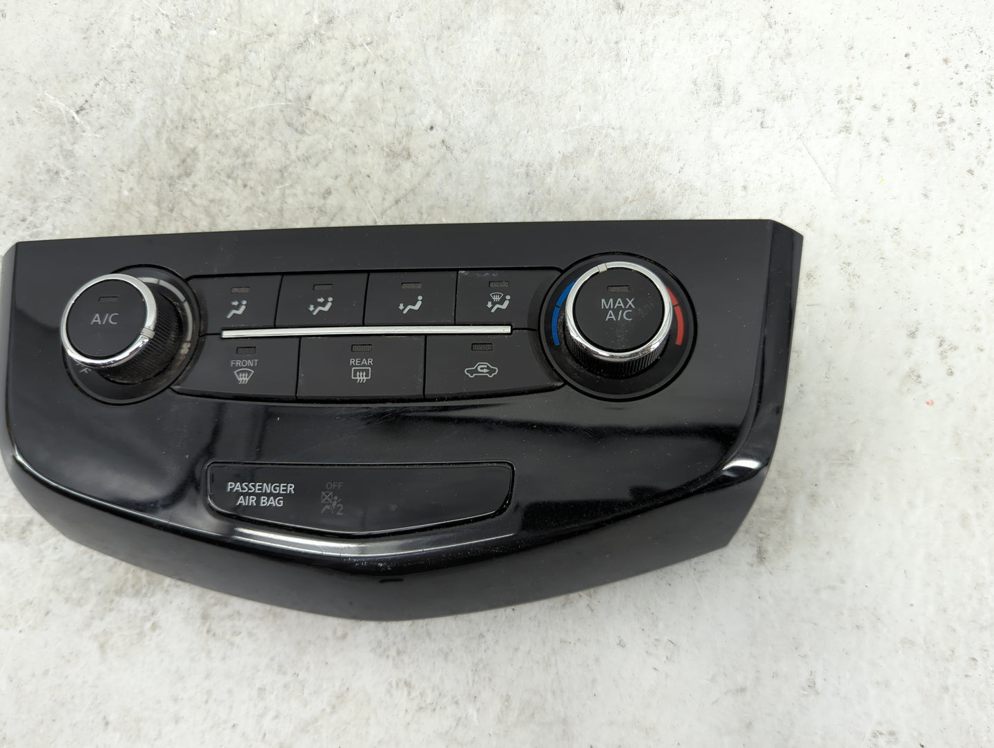 2017-2022 Nissan Rogue Climate Control Module Temperature AC/Heater Replacement P/N:275007FA0A 275007FA0A--E Fits OEM Used A