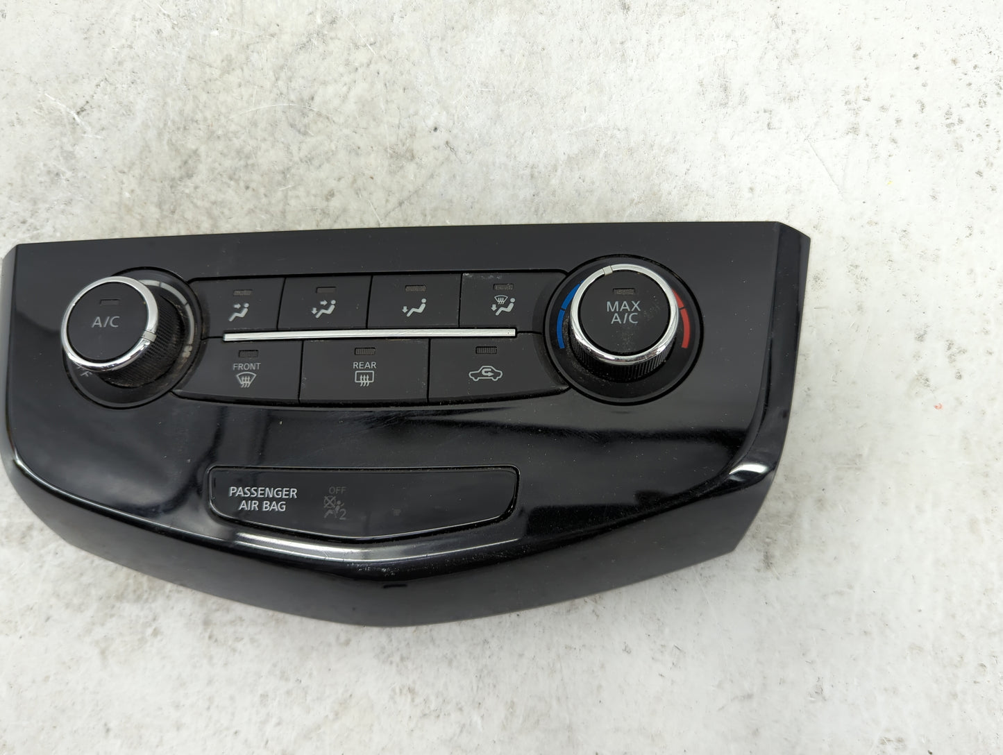 2017-2022 Nissan Rogue Climate Control Module Temperature AC/Heater Replacement P/N:275007FA0A 275007FA0A--E Fits OEM Used A