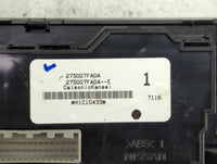 2017-2022 Nissan Rogue Climate Control Module Temperature AC/Heater Replacement P/N:275007FA0A 275007FA0A--E Fits OEM Used A