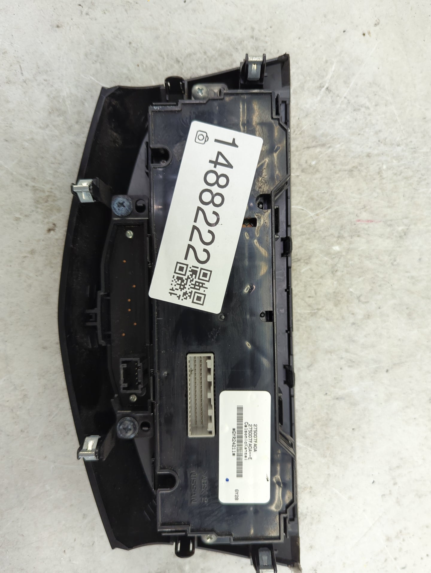 2017-2022 Nissan Rogue Climate Control Module Temperature AC/Heater Replacement P/N:275007FA0A 275007FA0A-E Fits OEM Used Au