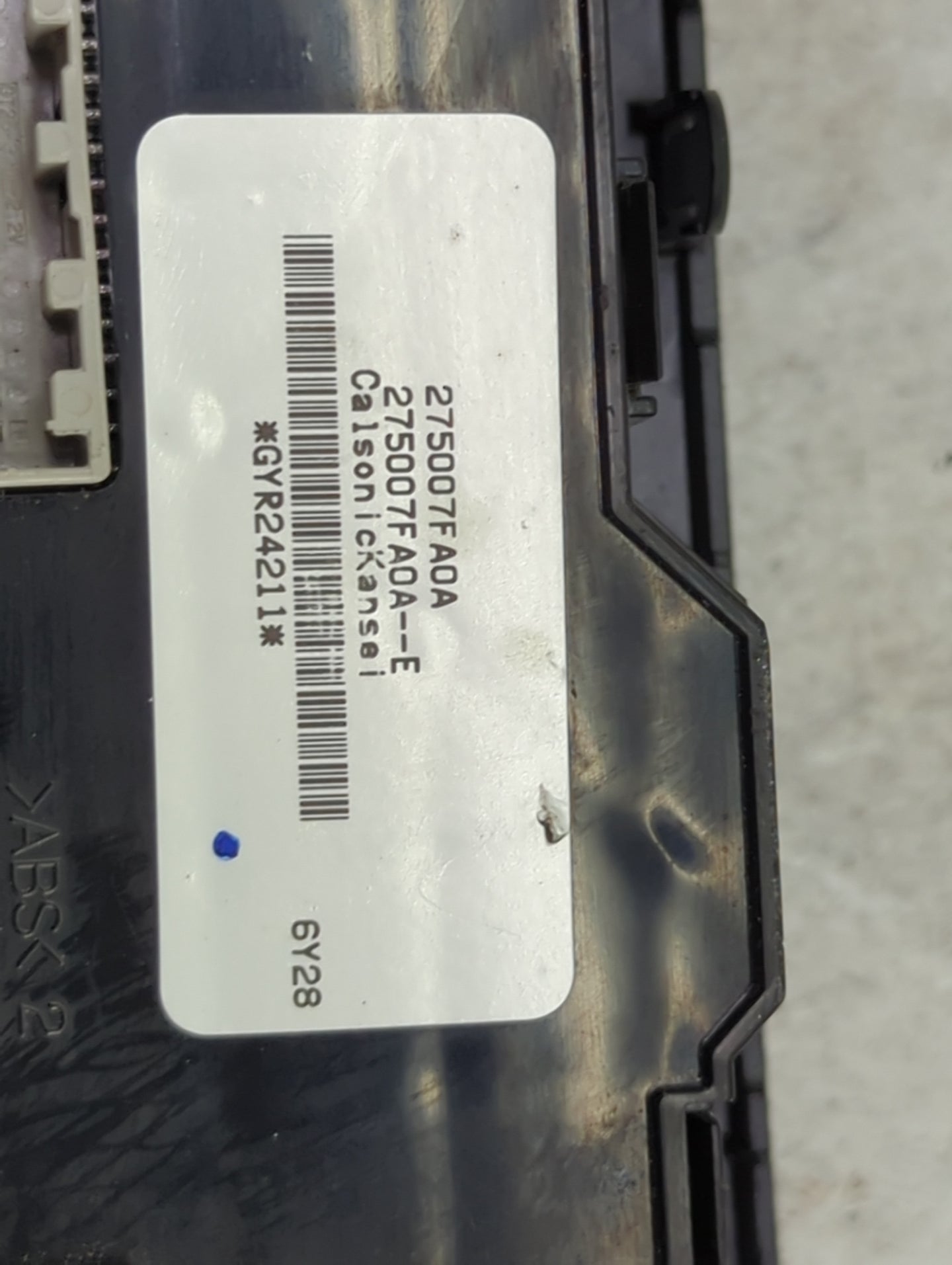 2017-2022 Nissan Rogue Climate Control Module Temperature AC/Heater Replacement P/N:275007FA0A 275007FA0A-E Fits OEM Used Au