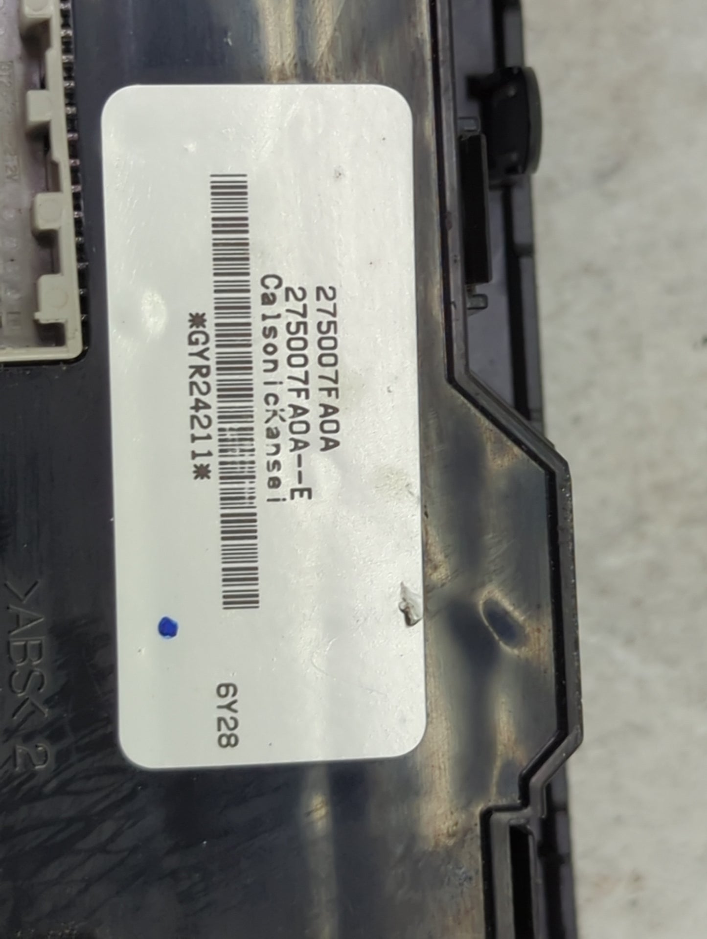 2017-2022 Nissan Rogue Climate Control Module Temperature AC/Heater Replacement P/N:275007FA0A 275007FA0A-E Fits OEM Used Au