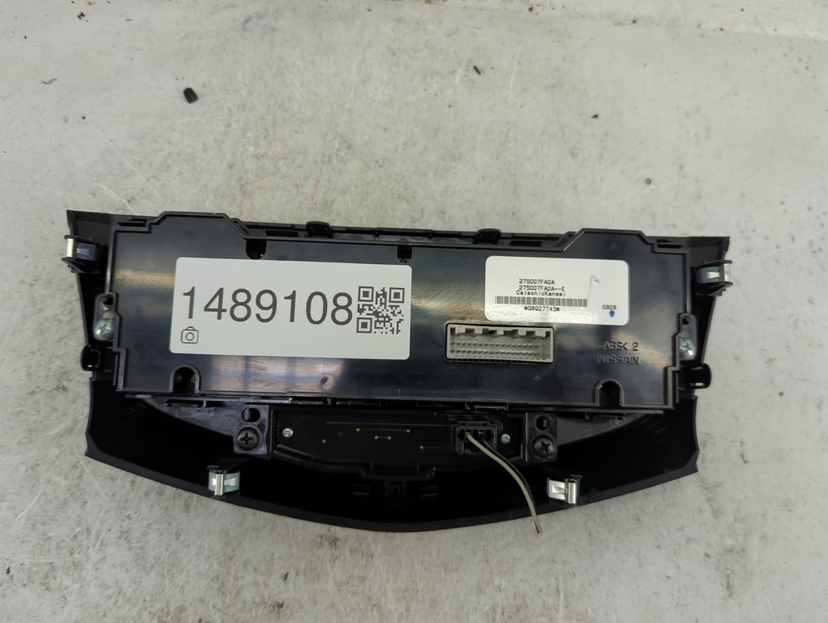 2017-2022 Nissan Rogue Climate Control Module Temperature AC/Heater Replacement P/N:275007FA0A 275007FA0A--E Fits OEM Used A