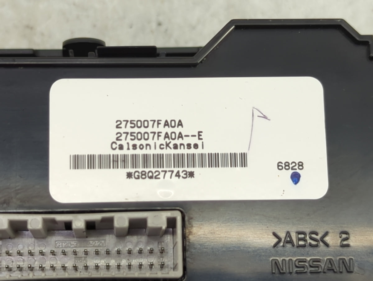 2017-2022 Nissan Rogue Climate Control Module Temperature AC/Heater Replacement P/N:275007FA0A 275007FA0A--E Fits OEM Used A