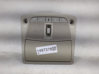 2017 Nissan Rogue Overhead Roof Console Tan - Oemusedautoparts1.com