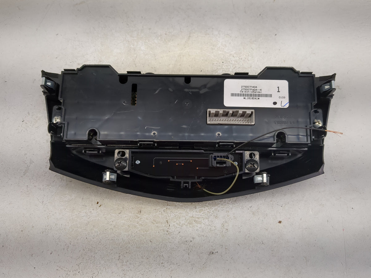 2017-2022 Nissan Rogue Climate Control Module Temperature AC/Heater Replacement P/N:275007FA0A 275007FA0A--K Fits OEM Used A