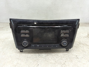 2017 Nissan Rogue Radio AM FM Cd Player Receiver Replacement P/N:281856FL0A CV-CN36N04D, AN1503 Fits OEM Used Auto Parts - O