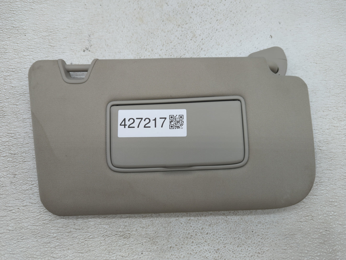2014-2017 Nissan Rogue Sun Visor Shade Replacement Passenger Right Mirror Fits Fits 2014 2015 2016 2017 OEM Used Auto Parts 