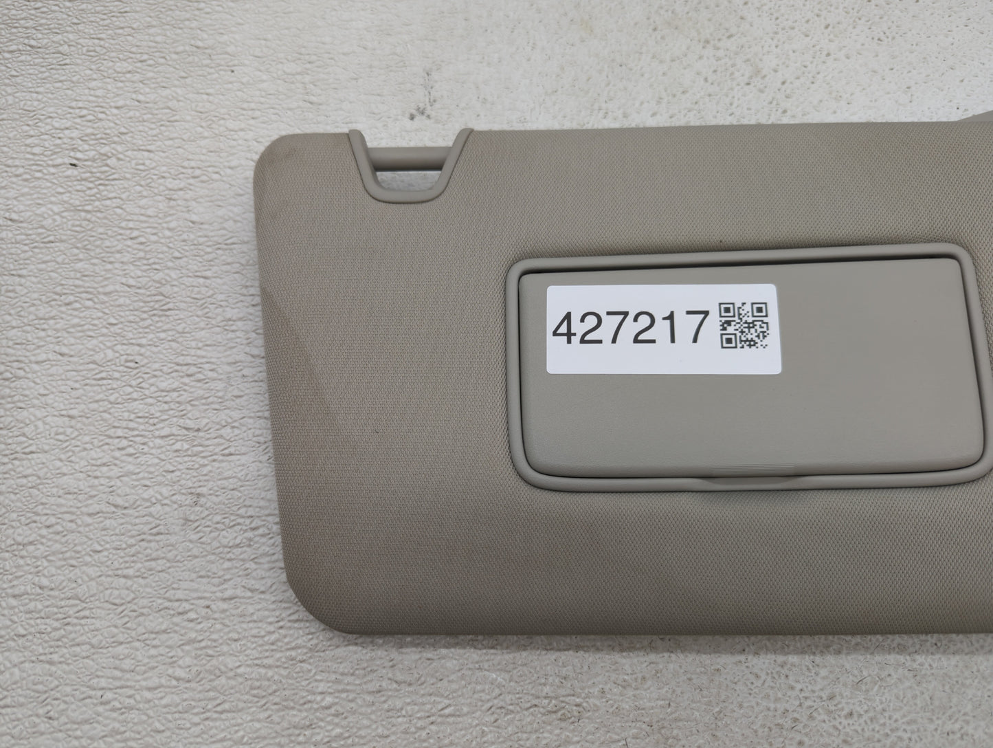 2014-2017 Nissan Rogue Sun Visor Shade Replacement Passenger Right Mirror Fits Fits 2014 2015 2016 2017 OEM Used Auto Parts 