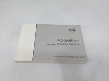 2017 Nissan Rogue Owners Manual Book Guide P/N:OM17FA 0T32C0 OEM Used Auto Parts - Oemusedautoparts1.com