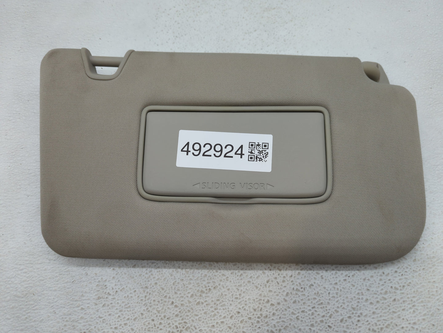 2014-2017 Nissan Rogue Sun Visor Shade Replacement Passenger Right Mirror Fits Fits 2014 2015 2016 2017 OEM Used Auto Parts 