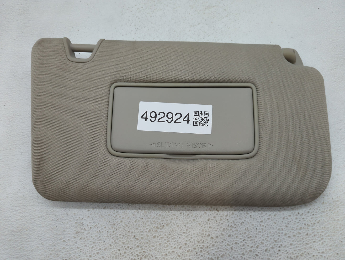 2014-2017 Nissan Rogue Sun Visor Shade Replacement Passenger Right Mirror Fits Fits 2014 2015 2016 2017 OEM Used Auto Parts 