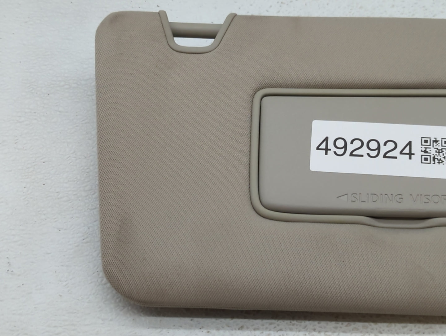 2014-2017 Nissan Rogue Sun Visor Shade Replacement Passenger Right Mirror Fits Fits 2014 2015 2016 2017 OEM Used Auto Parts 