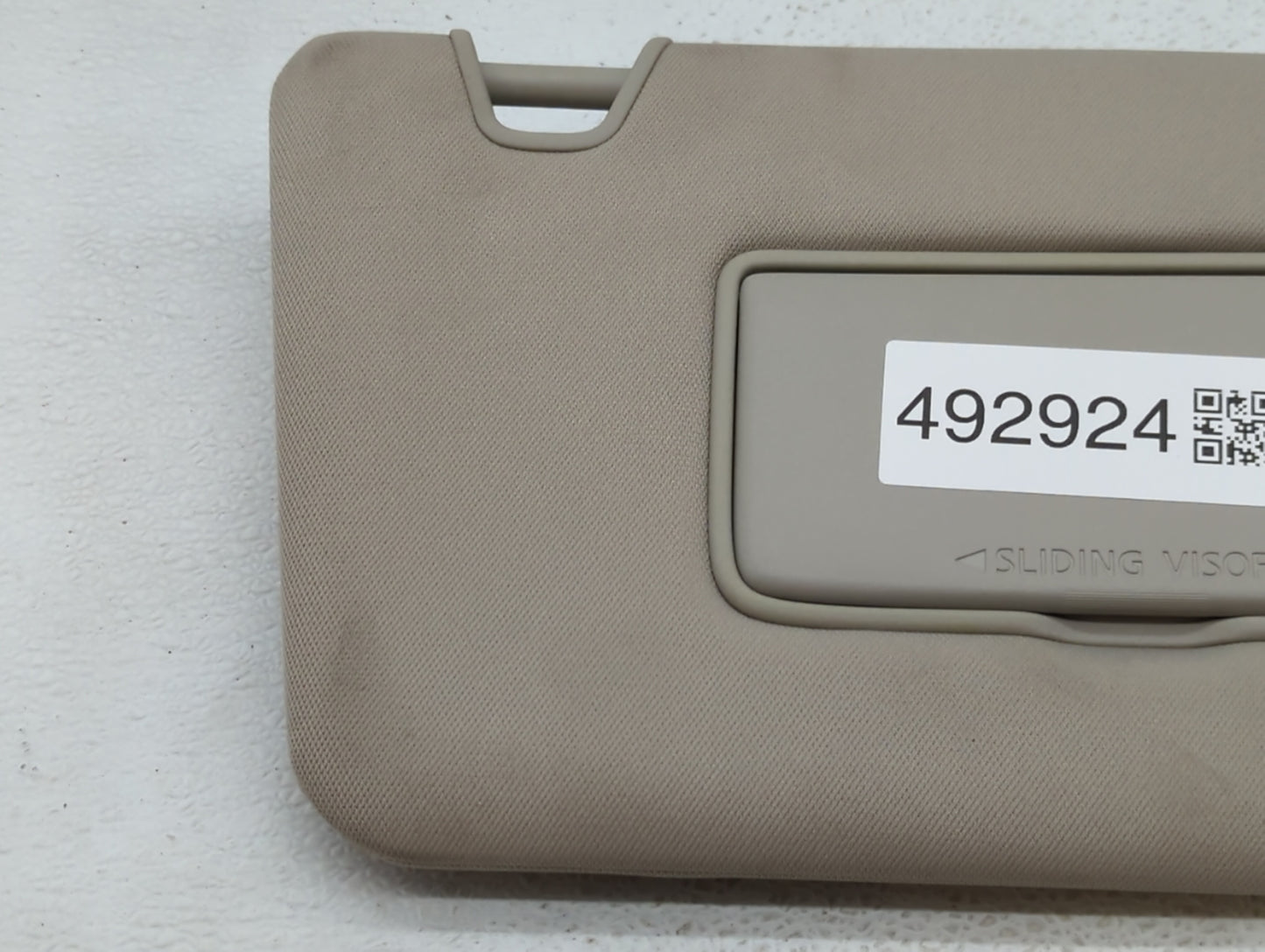 2014-2017 Nissan Rogue Sun Visor Shade Replacement Passenger Right Mirror Fits Fits 2014 2015 2016 2017 OEM Used Auto Parts 