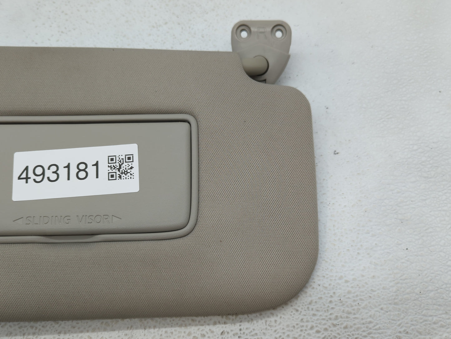 2014-2017 Nissan Rogue Sun Visor Shade Replacement Passenger Right Mirror Fits Fits 2014 2015 2016 2017 OEM Used Auto Parts 