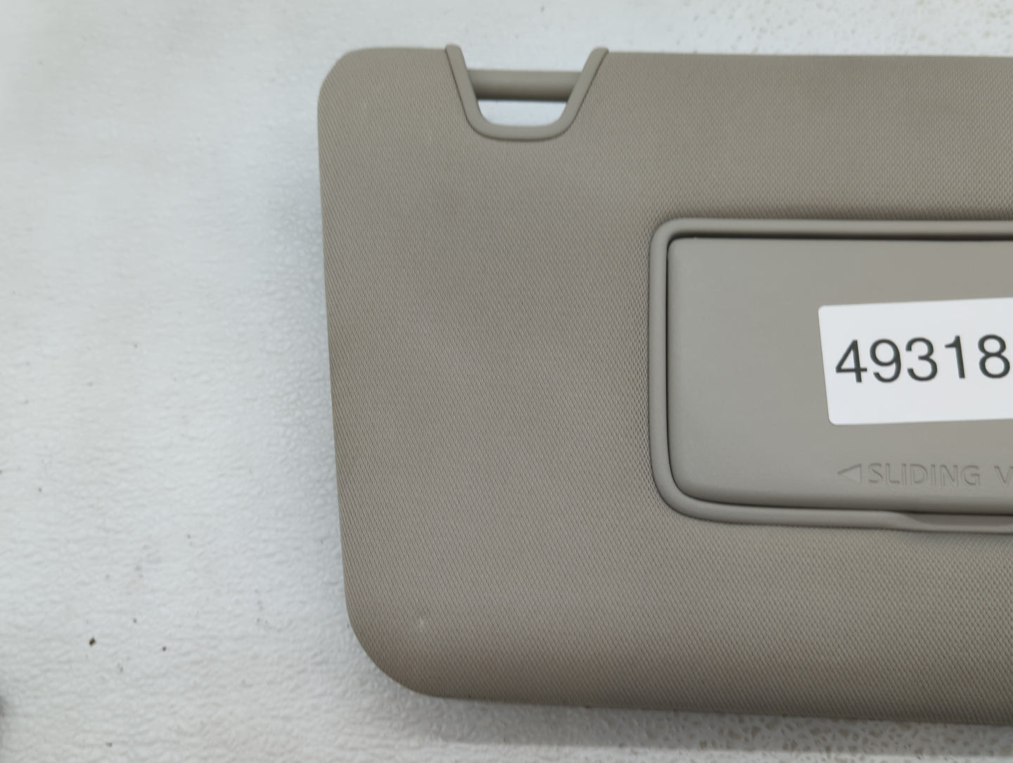 2014-2017 Nissan Rogue Sun Visor Shade Replacement Passenger Right Mirror Fits Fits 2014 2015 2016 2017 OEM Used Auto Parts 