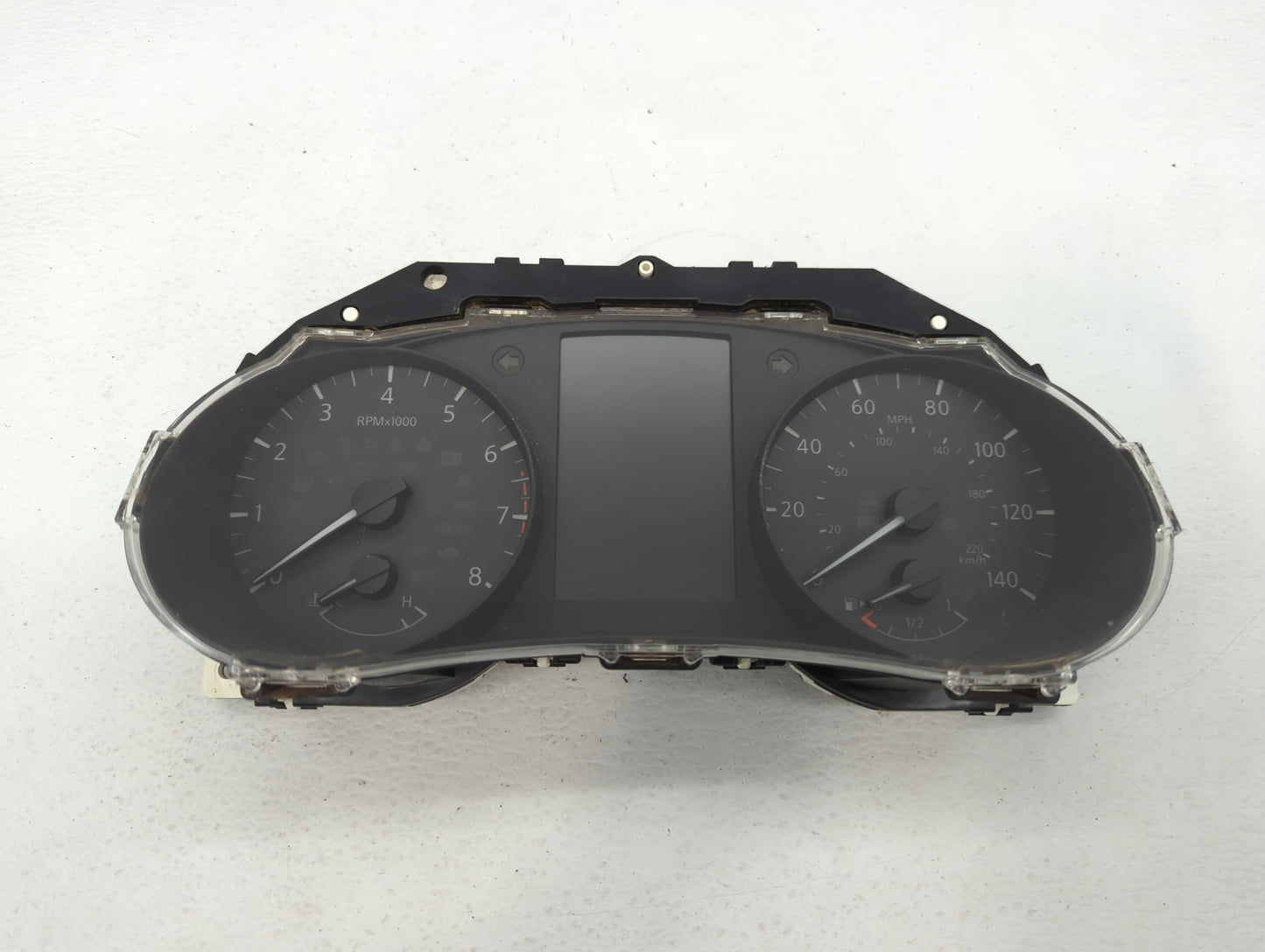2017 Nissan Rogue Instrument Cluster Speedometer Gauges P/N:5HK0A/J523 Fits OEM Used Auto Parts - Oemusedautoparts1.com