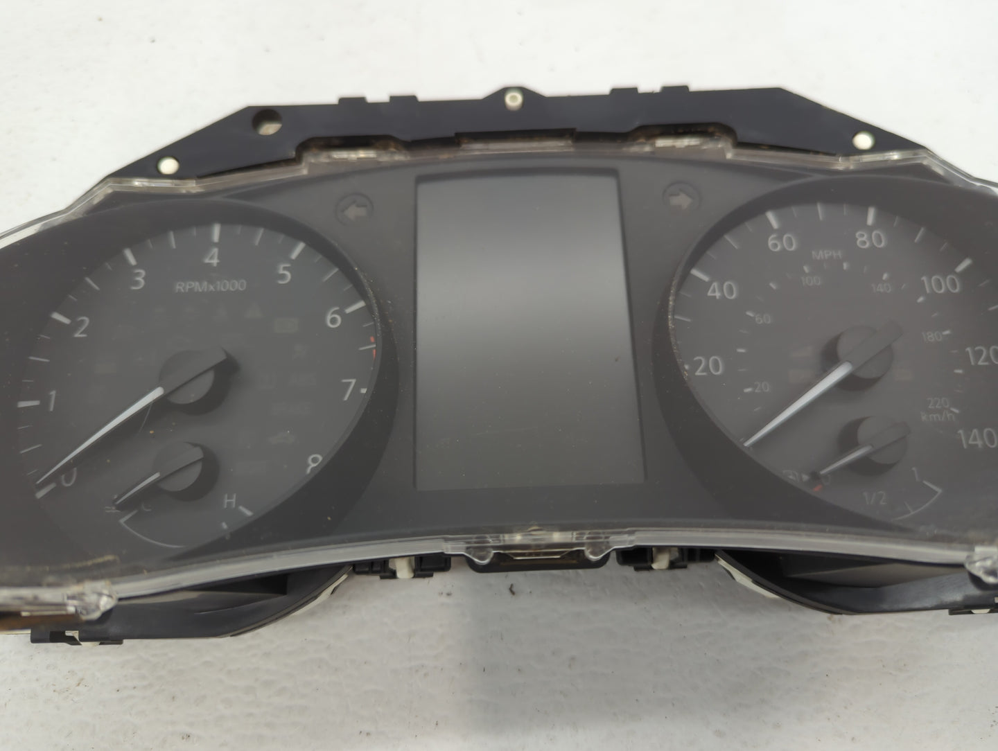 2017 Nissan Rogue Instrument Cluster Speedometer Gauges P/N:5HK0A/J523 Fits OEM Used Auto Parts - Oemusedautoparts1.com