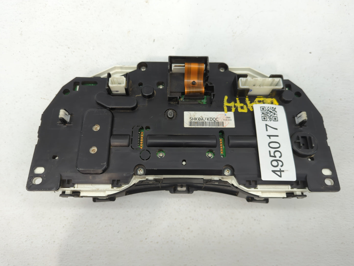 2017 Nissan Rogue Instrument Cluster Speedometer Gauges P/N:5HK0A/J523 Fits OEM Used Auto Parts - Oemusedautoparts1.com