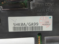 2017 Nissan Rogue Instrument Cluster Speedometer Gauges P/N:5HK0A/J523 Fits OEM Used Auto Parts - Oemusedautoparts1.com