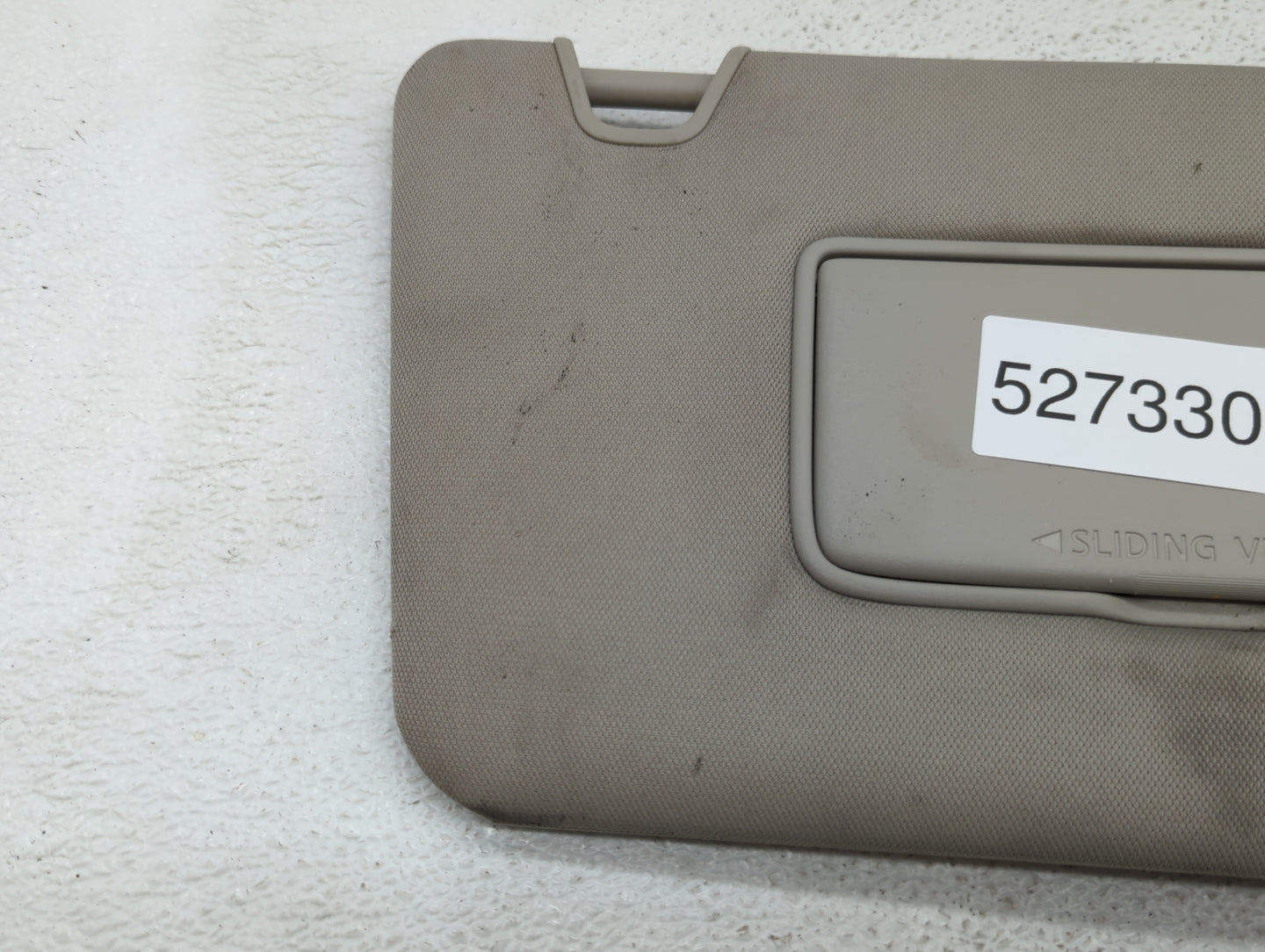 2014-2017 Nissan Rogue Sun Visor Shade Replacement Passenger Right Mirror Fits Fits 2014 2015 2016 2017 OEM Used Auto Parts 