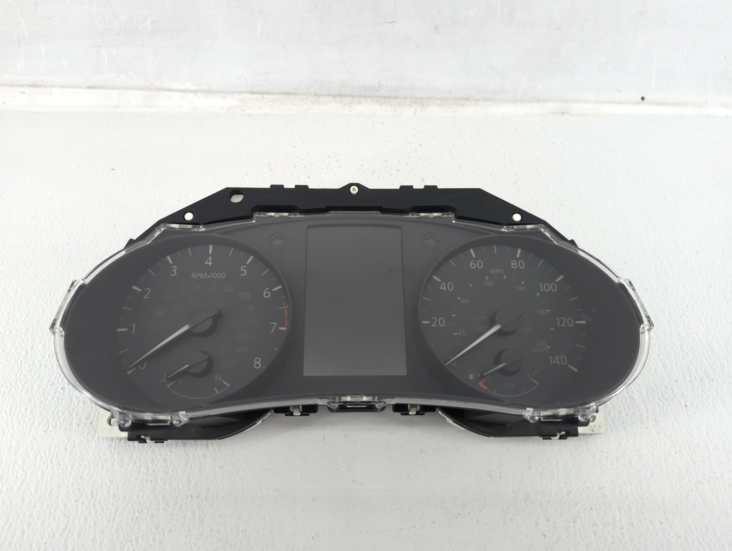 2017 Nissan Rogue Instrument Cluster Speedometer Gauges P/N:5HK0A/JEM1 5HK0A/J523 Fits OEM Used Auto Parts - Oemusedautopart