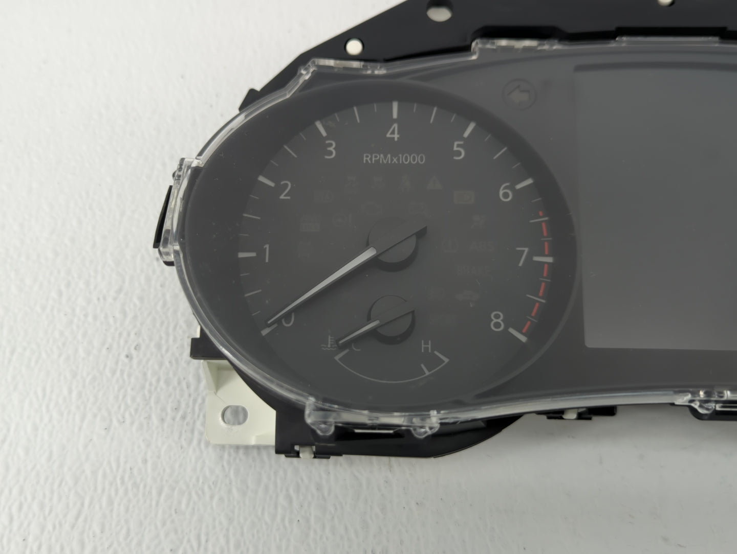 2017 Nissan Rogue Instrument Cluster Speedometer Gauges P/N:5HK0A/JEM1 5HK0A/J523 Fits OEM Used Auto Parts - Oemusedautopart